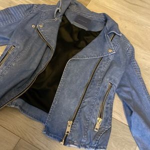 Blank leather jacket
